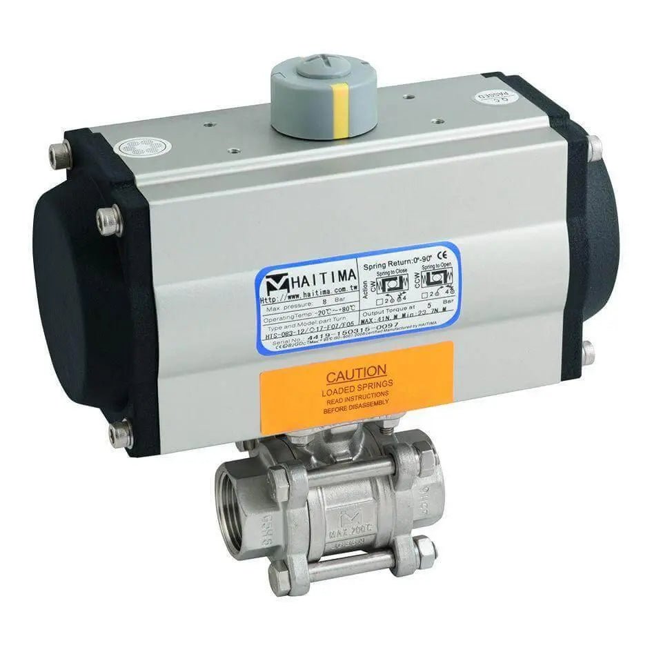 Actuated Stainless Steel Ball Valves - AK Valves Ltd