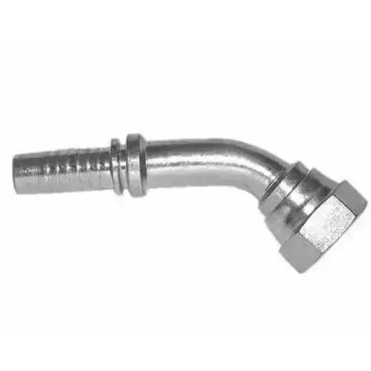 0251 Hydraulic Hosetail Swept 45° BSPP Female Swivel - AK Valves Ltd