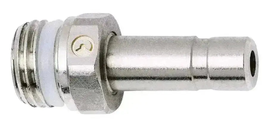 05mm OD TUBE X 1/4"BSPP MALE CAMOZZI 6811 - 05 - 1/4 S/PIPE - AK Valves Ltd