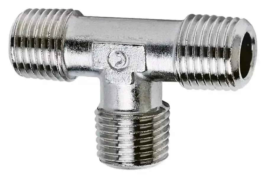 1/2" BSPT MALE EQUAL TEE CAMOZZI EQUAL MALE TEE - AK Valves Ltd