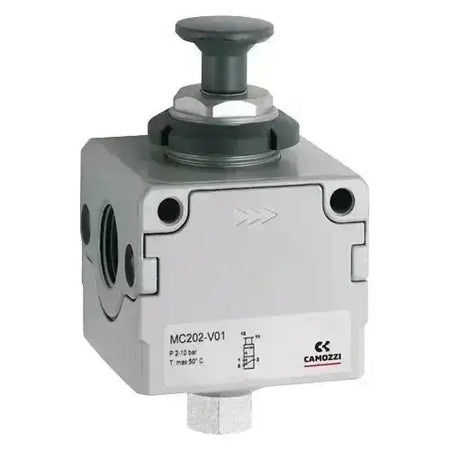 1/4" LOCKABLE 3 WAY CAMOZZI ISOLATION VALVE - AK Valves Ltd