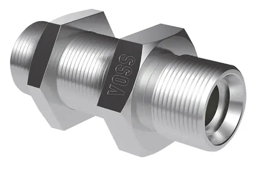 10MM OD EQUAL BULKHEAD STRAIGHT HEAVY SERIES B/O VOSS