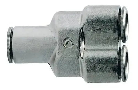 10MM OD TUBE EQUAL "Y" CAMOZZI 6560 - 10 PUSH - IN - AK Valves Ltd