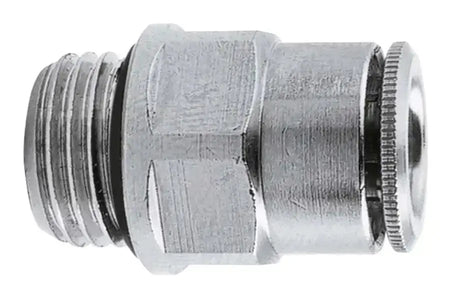 10MM OD TUBE X 1/4" BSPP MALE STUD COUPLING O RING - AK Valves Ltd