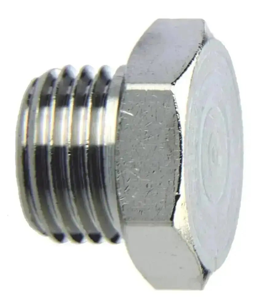 1/2" BSPP MALE BLANKING PLUG CAMOZZI 2611 - 1/2 BRASS - AK Valves Ltd