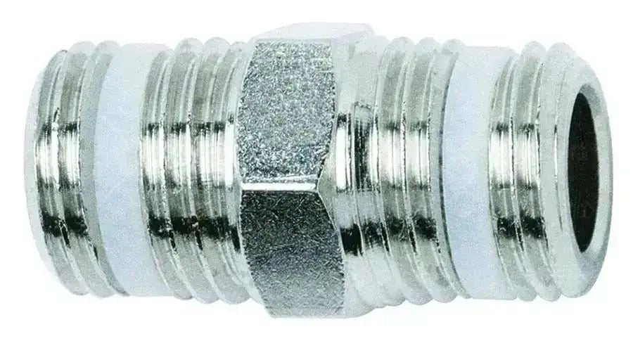 1/2" BSPT THREAD BRASS MALE EQUAL CONNECTOR - AK Valves Ltd