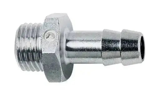 12MM ID TUBE X 1/4" BSPP MALE CAMOZZI 2601 - 12 - 1/4 BRASS - AK Valves Ltd