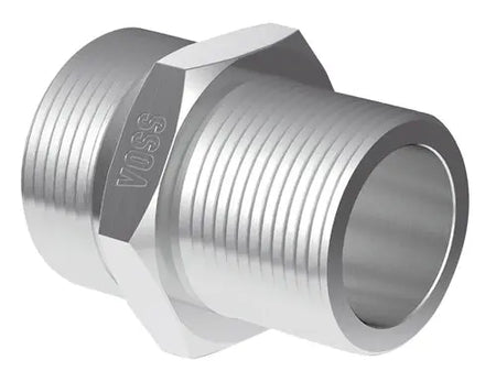 12MM OD X R1/2" MALE STUD BSPT THREAD LIGHT SERIES B/O VOSS