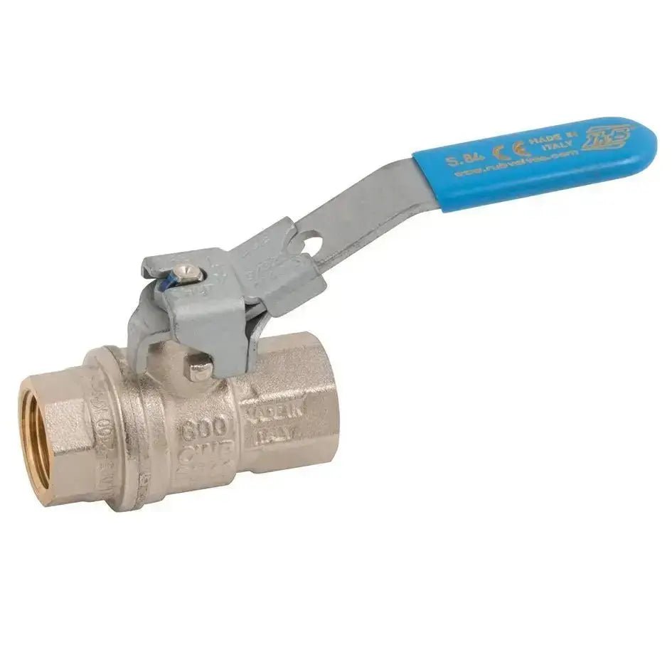 1/4" BSP Ball Ball Valve WRAS Lockable - AK Valves Ltd