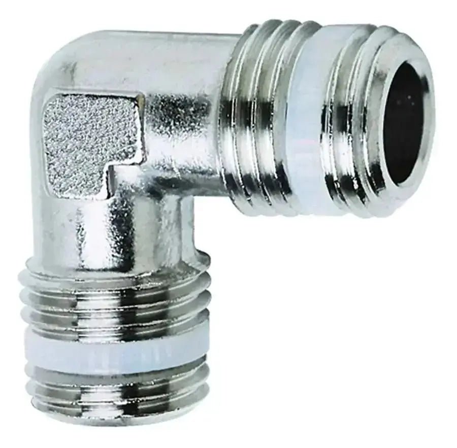 1/4" BSPT THREAD BRASS MALE ELBOW - AK Valves Ltd