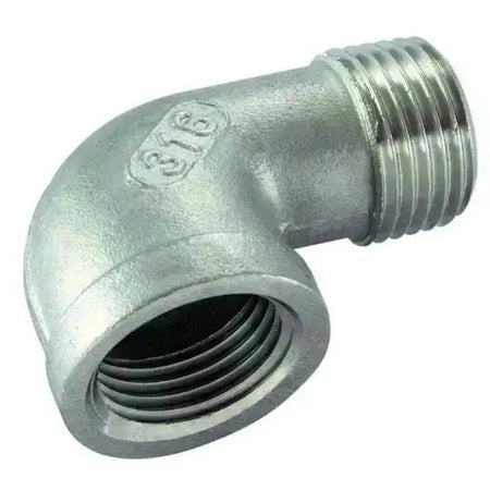 150lb Stainless Steel 90° Street Elbow - AK Valves Ltd