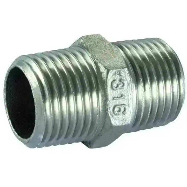 150lb Stainless Steel Hexagon Nipple - AK Valves Ltd