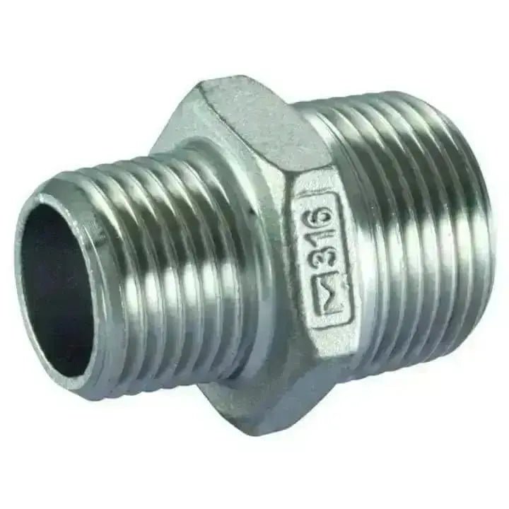 150lb Stainless Steel Reducing Hexagon Nipple - AK Valves Ltd