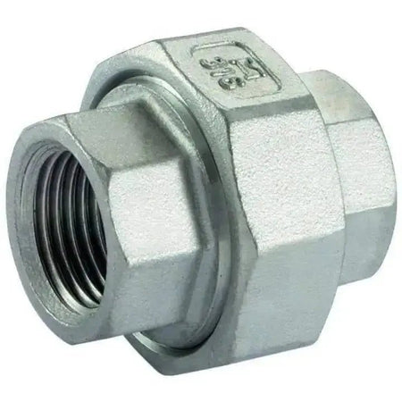 150lb Stainless Steel Union Female x Female - AK Valves Ltd