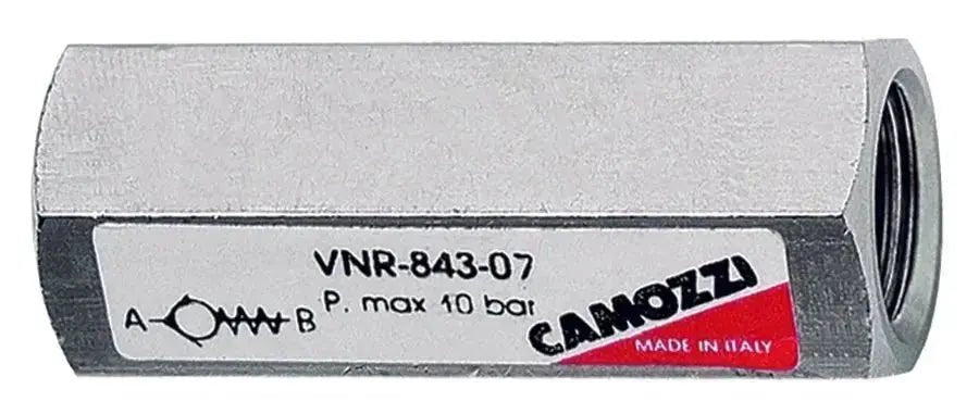 1/8" BSP FEMALE NON - RETURN CAMMOZI VNR210 - 1/8 - AK Valves Ltd