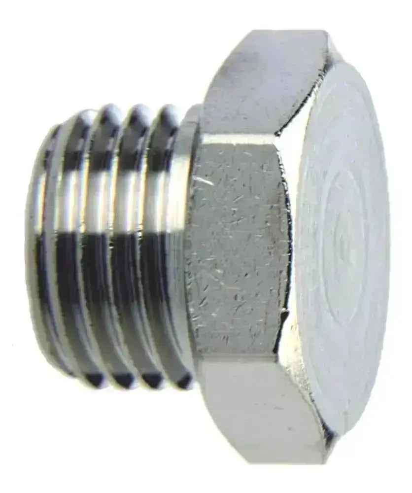 1" BSPP MALE BLANKING PLUG CAMOZZI BRASS 2611 - 1 - AK Valves Ltd