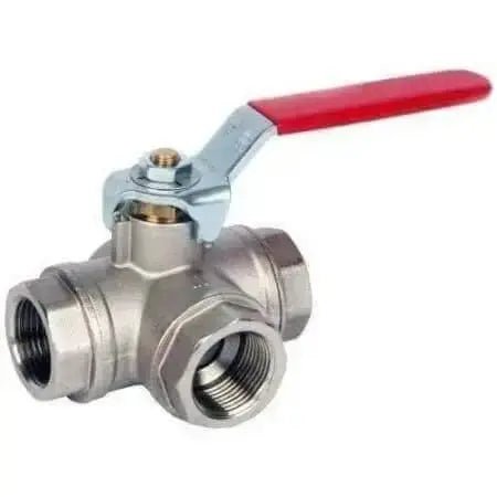 3 Way Brass Ball Valve - AK Valves Ltd