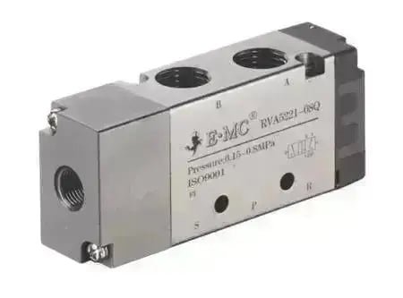 5/2 Pilot Spring Valve - EMC RV Series - AK Valves Ltd