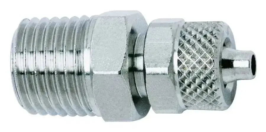 6/4mm OD/ID X 3/8" BSPT M STUD RAPID FITTING - AK Valves Ltd