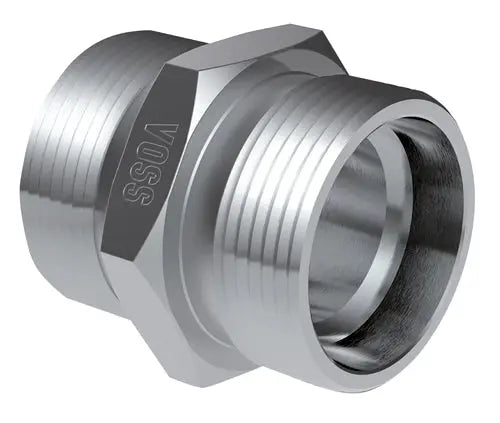 6MM OD X M10 X 1.0 MALE STUD EXTRA LIGHT SERIES B/O VOSS