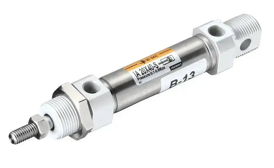 EMC ISO 6432 Cylinder 16MM Bore X 25MM Stroke Air Cushioned - AK Valves Ltd