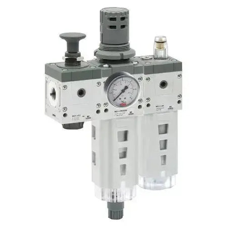 FRL/ISOLATION V/GAUGE/BRACKET 25 MICRON 1/4 - AK Valves Ltd