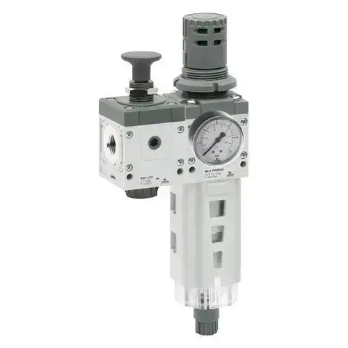 FRL/ISOLATION V/GAUGE/BRACKET 5 MICRON 1/4 - AK Valves Ltd