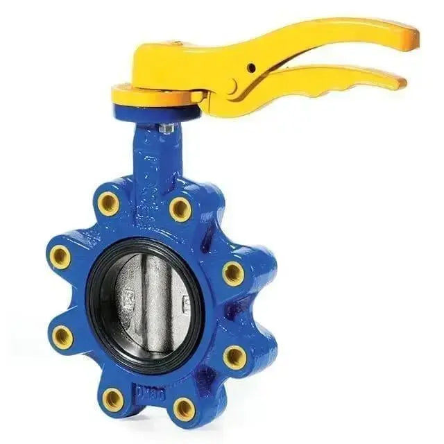 PN16 Lugged Butterfly Valve Ductile Iron Body Stainless Steel Disc NBR Liner - AK Valves Ltd