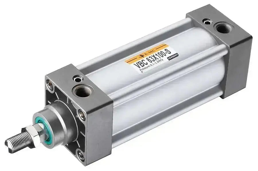 EMC ISO/VDMA Profile Cylinder 100MM Bore X 50MM Stroke - AK Valves Ltd