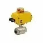 Actuated Brass Ball Valve with Noah Actuator - AK Valves Ltd