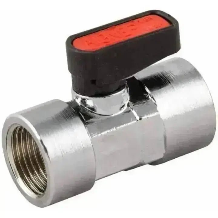 Aignep Art. 6300 Mini Ball Valve BSPT Fem x BSPT Fem - AK Valves Ltd