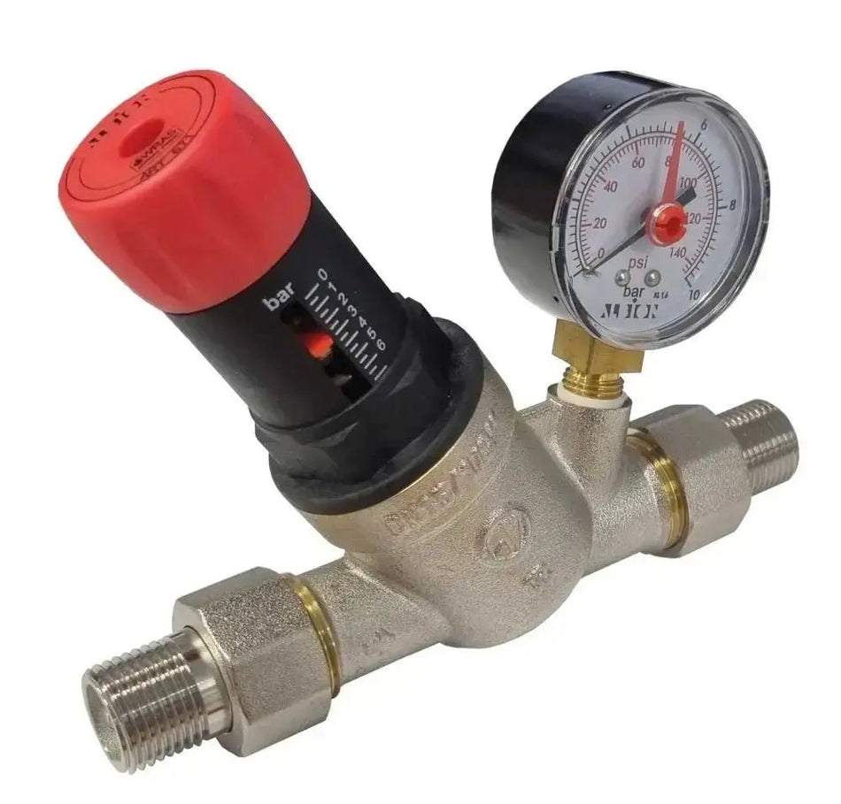 Art 671 Pressure Reducing Valve with Gauge - AK Valves Ltd