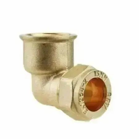 Brass Compression Female Iron Elbow Couplings - AK Valves Ltd