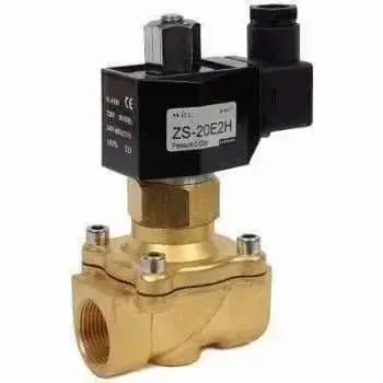 Brass Direct Acting Solenoid Valve 2/2 Way - AK Valves Ltd