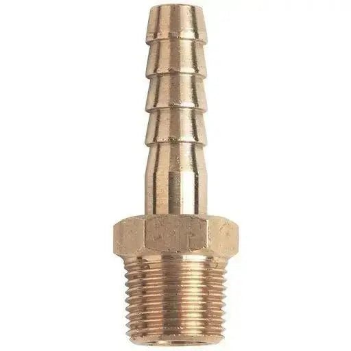 Brass Hosetail - Unplated - BSPT Male - AK Valves Ltd