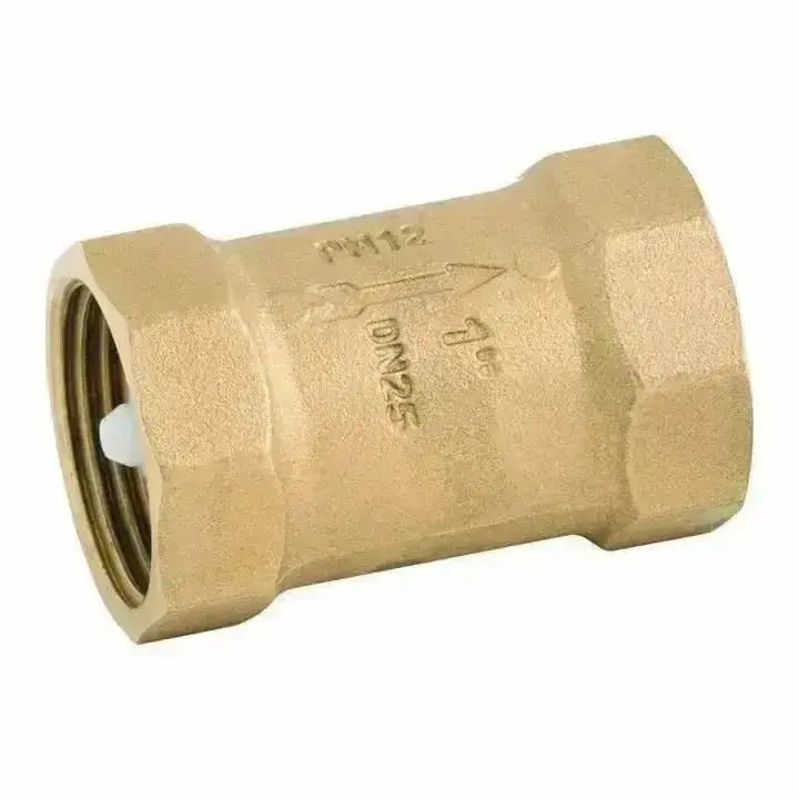 Brass Spring Check Valve Polymer Plate - AK Valves Ltd