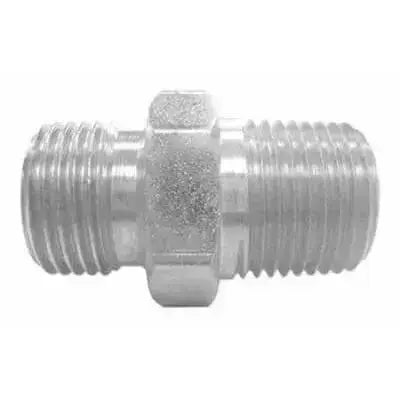 BSPP Cone x BSPT Male x Male Hydraulic Adaptor - AK Valves Ltd