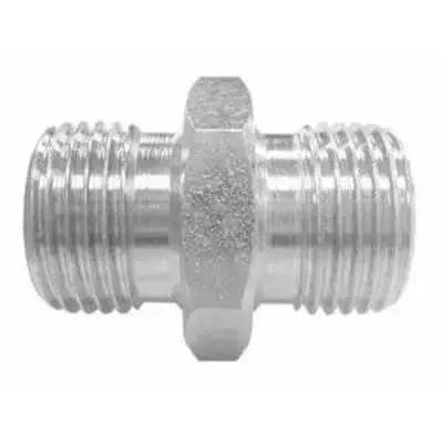 BSPP Cone x Cone Male x Male Hydraulic Adaptor - AK Valves Ltd