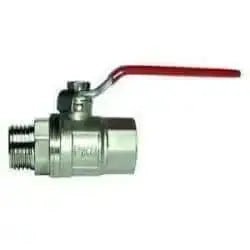 B/V14 Brass Ball Valve Male x Fem - AK Valves Ltd