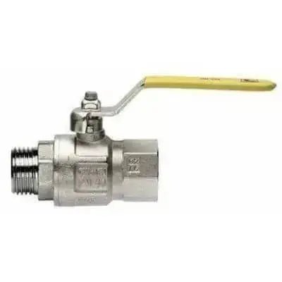 B/V15 Brass Gas Approved Ball Valve Male x Fem - AK Valves Ltd