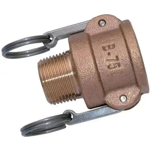 Camlock Part B BSPT Male Coupler - AK Valves Ltd