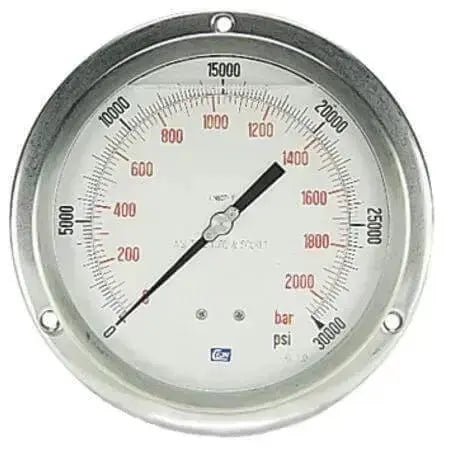 Cejn 150mm Dial Pressure Gauge Panel Mount - AK Valves Ltd