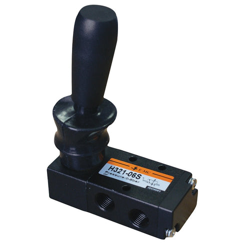 EMC 5/2 Lever/Spring N/C 3/8 - AK Valves Ltd