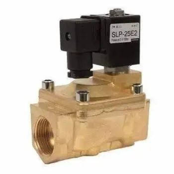 EMC Brass Solenoid Valve 2/2 Way NBR Seal - AK Valves Ltd