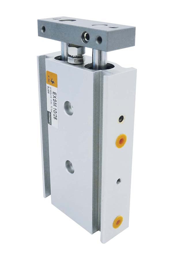 EMC EXS Series Dual Rod Cylinder 10MM Bore X 75MM Stroke - AK Valves Ltd