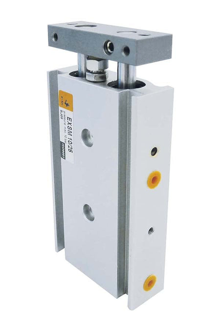 EMC EXS Series Dual Rod Cylinder 25MM Bore X 75MM Stroke - AK Valves Ltd