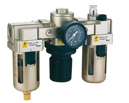 EMC G1 F+R+L 25 Micron Element Auto Drain c/w Gauge & Bracket - AK Valves Ltd