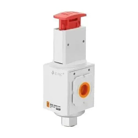 EMC G1/2 EAS Series3/2 Manual Shut Off Valve Lockable - AK Valves Ltd