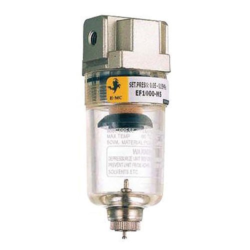 EMC G1/4 Filter 25 Micron Element Auto Drain - AK Valves Ltd