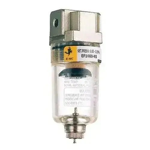 EMC G1/4 Filter 25 Micron Element Manual Drain - AK Valves Ltd